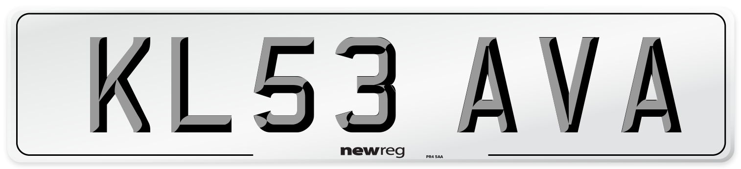 KL53 AVA Number Plate from New Reg